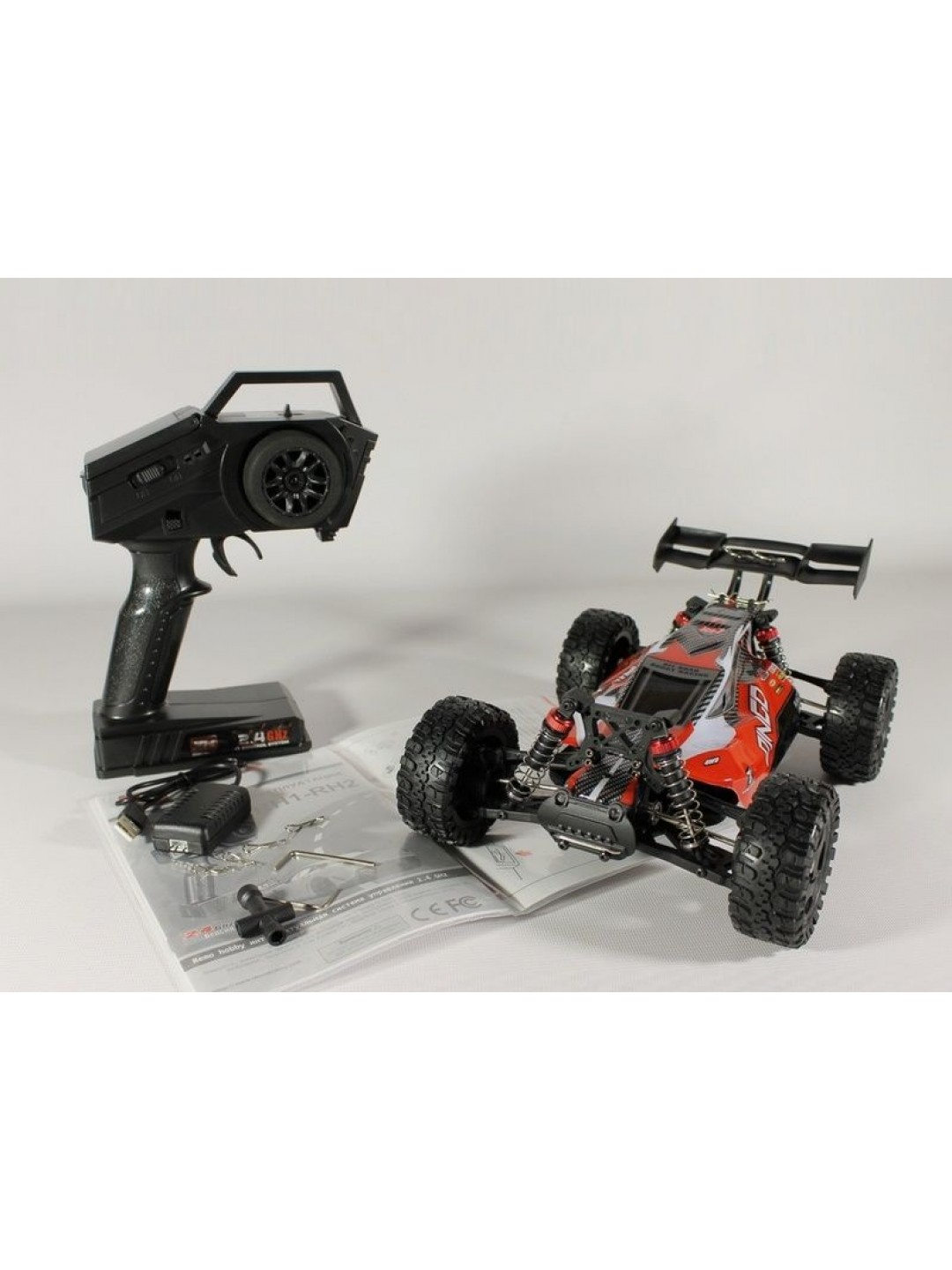 Радиоуправляемая багги Remo Hobby Dingo V2.0 (красный) 4WD 2.4G 1/16 RTR