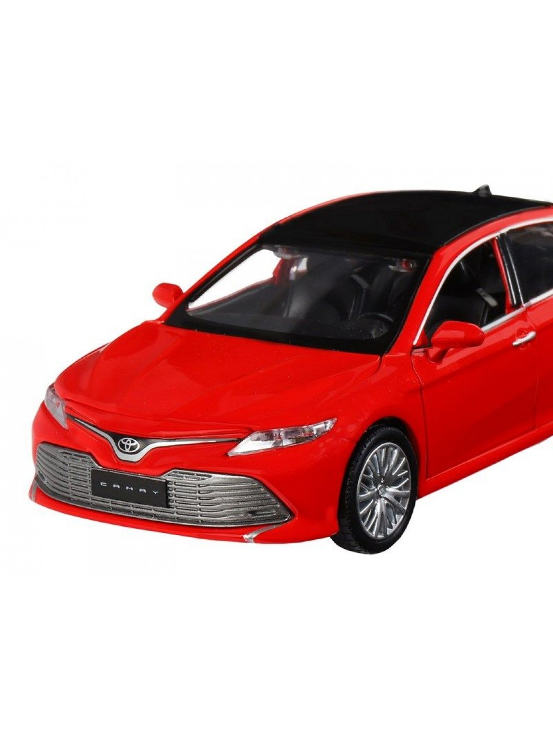 Машина "АВТОПАНОРАМА" Toyota Camry, красный, 1/32, свет, звук, инерция, в/к 17,5*13,5*9 см