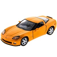 Машина Kinsmart CHEVROLET CORVETTE Z06 инерция (1/12шт.) 1:36 б/к Машина Kinsmart CHEVROLET CORVETTE Z06 инерция (1/12шт.) 1:36 б/к