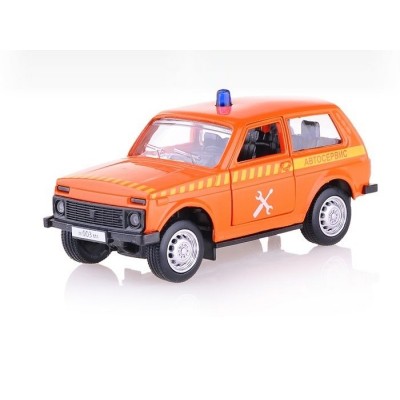 Машина АВТОПАРК 1:50 ЛАДА 2121(НИВА) 6540 в асс. инерция (1/12шт.) б/к