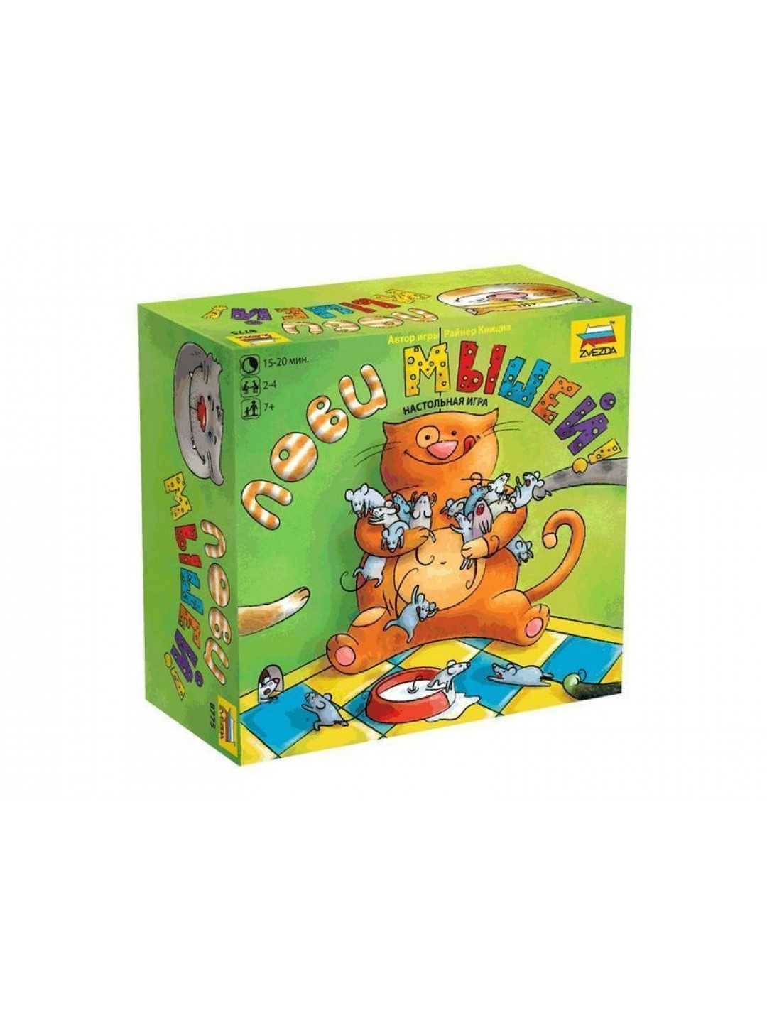 Настольная игра ZVEZDA "Лови мышей", детская