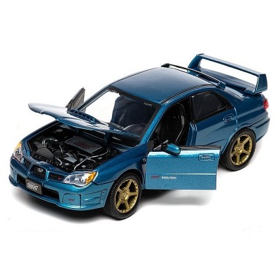 Машина Autotime "SUBARU IMPREZA WRX STI" тюнинг гараж 1:24 инерционная