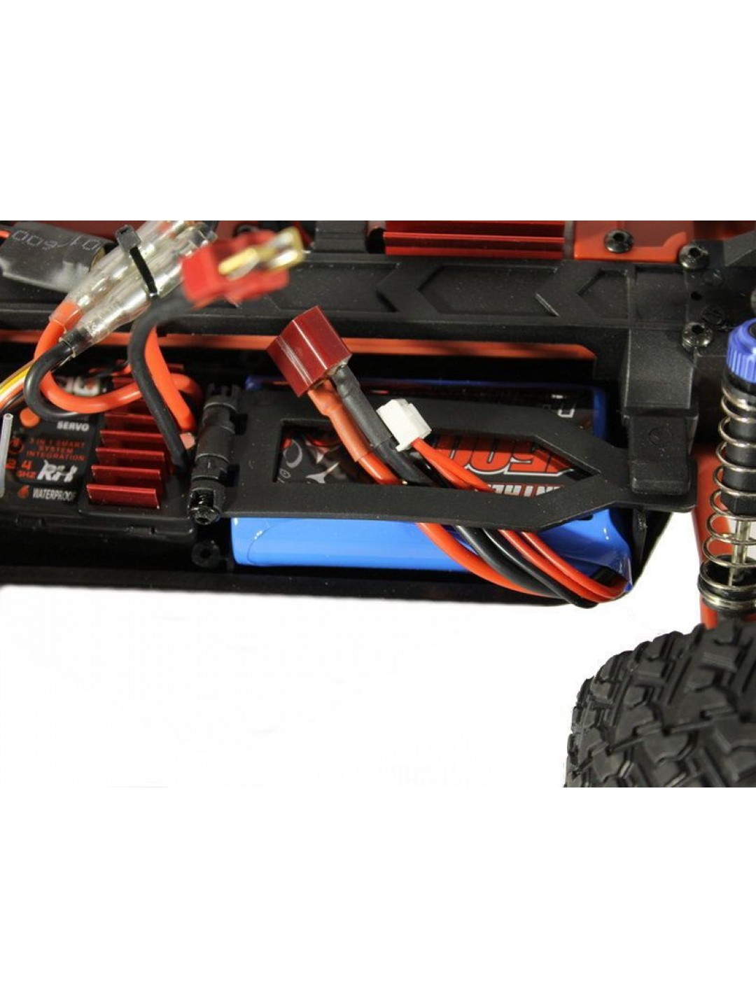 Радиоуправляемая трагги Remo Hobby S EVO-R UPGRADE V2.0 (синяя) 4WD 2.4G 1/16 RTR