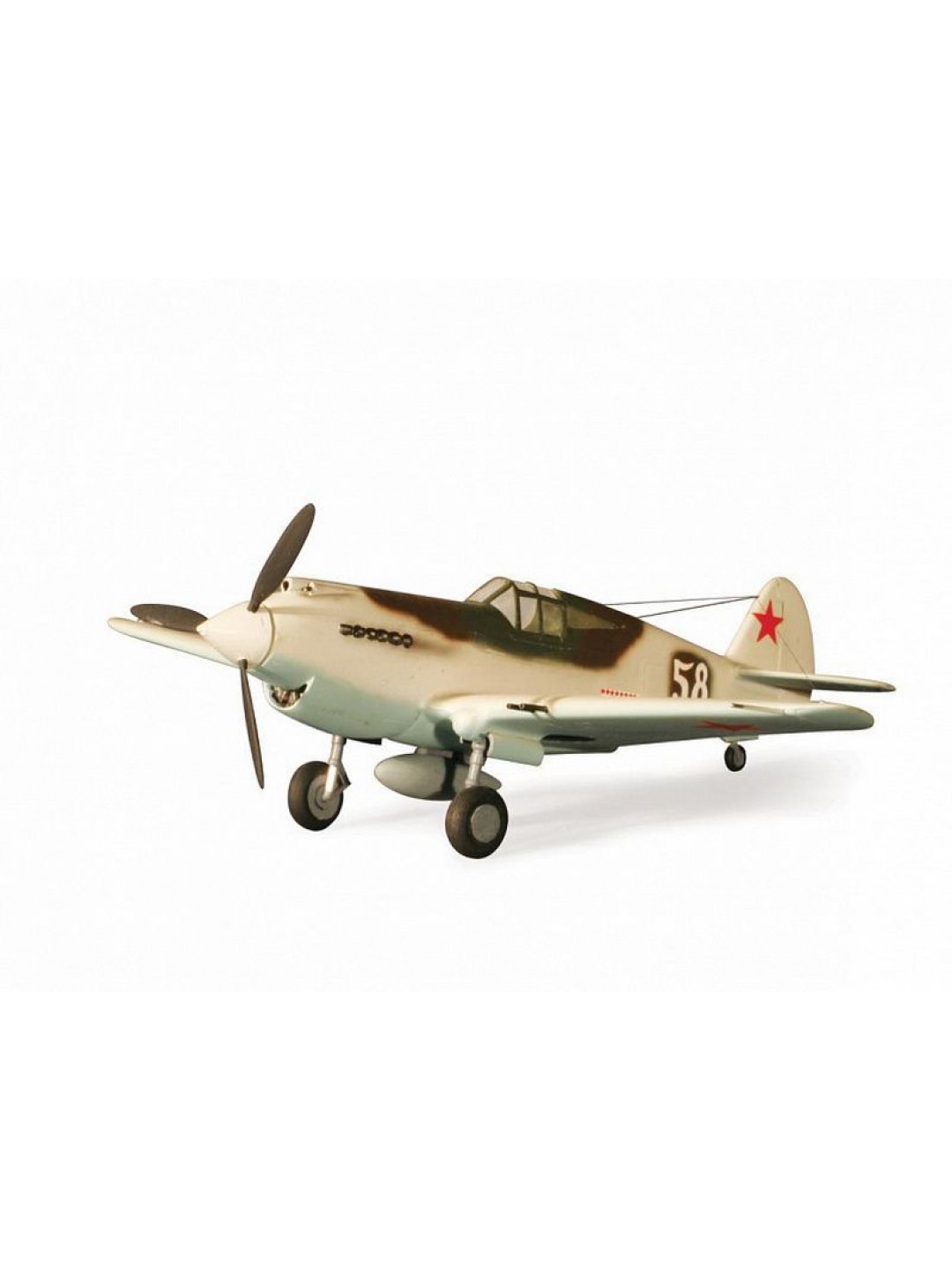 Сборная модель ZVEZDA Истребитель П-40Б "Томагавк", 1/72