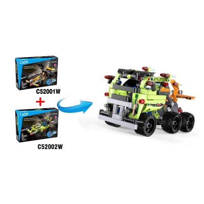 Конструктор CaDA Technic гоночный болид совместим с C52002W, инерционный (159 деталей)