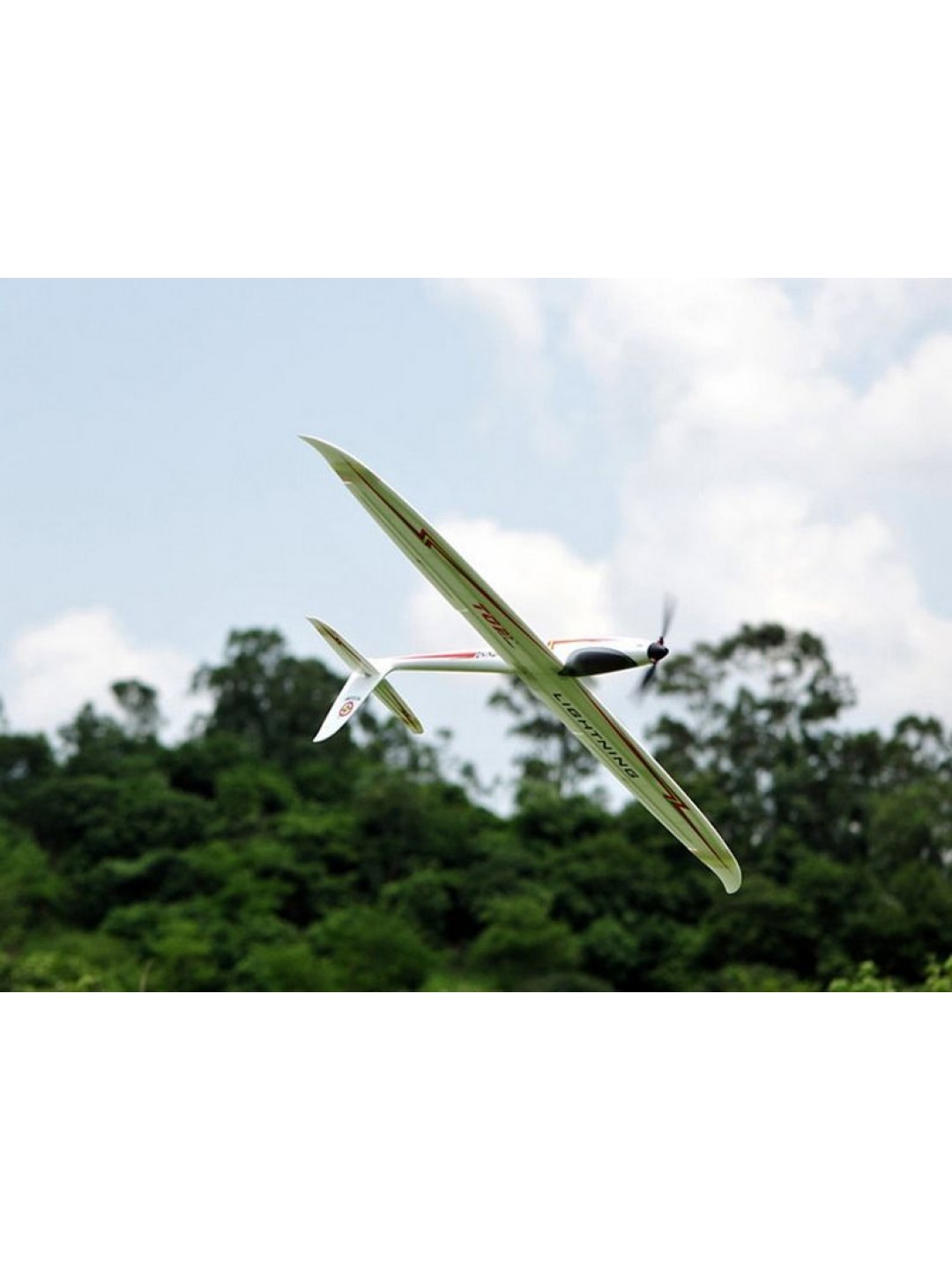 Радиоуправляемый планер Top RC Lightning V2 (Propeller Power System) 1500мм 2.4G 4-ch LiPo RTF