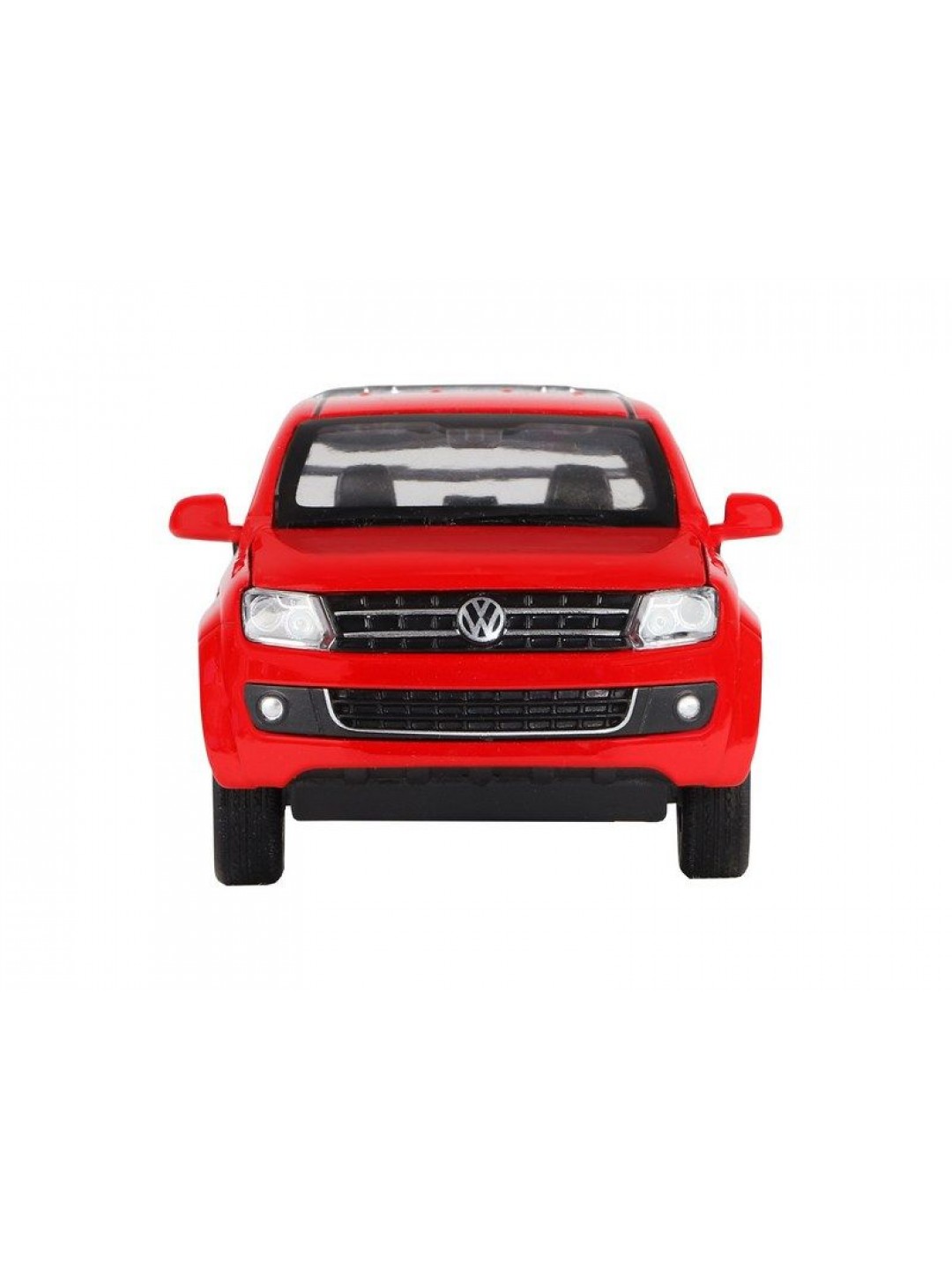 Машина "АВТОПАНОРАМА" Volkswagen Amarok, красный, 1/30, свет, звук, инерция, в/к 20*10*11 см