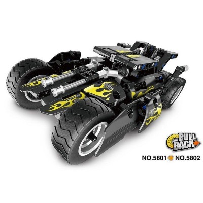 Конструктор Qihui Mechanical Master Шорт-корс совместим с QH5801, инерционный (177 деталей)