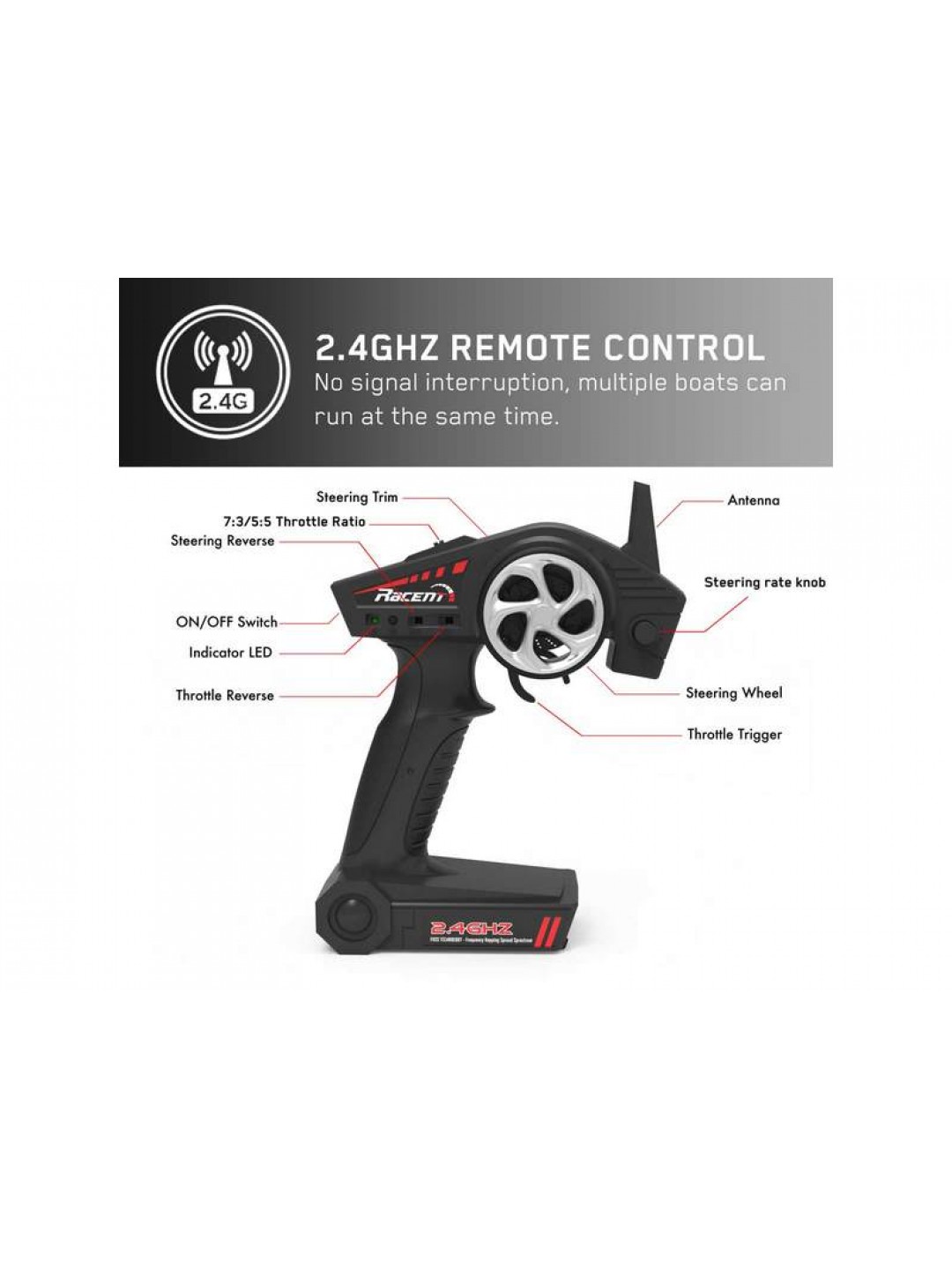 Радиоуправляемый катер Volantex RC Vector SR48 2.4G RTR