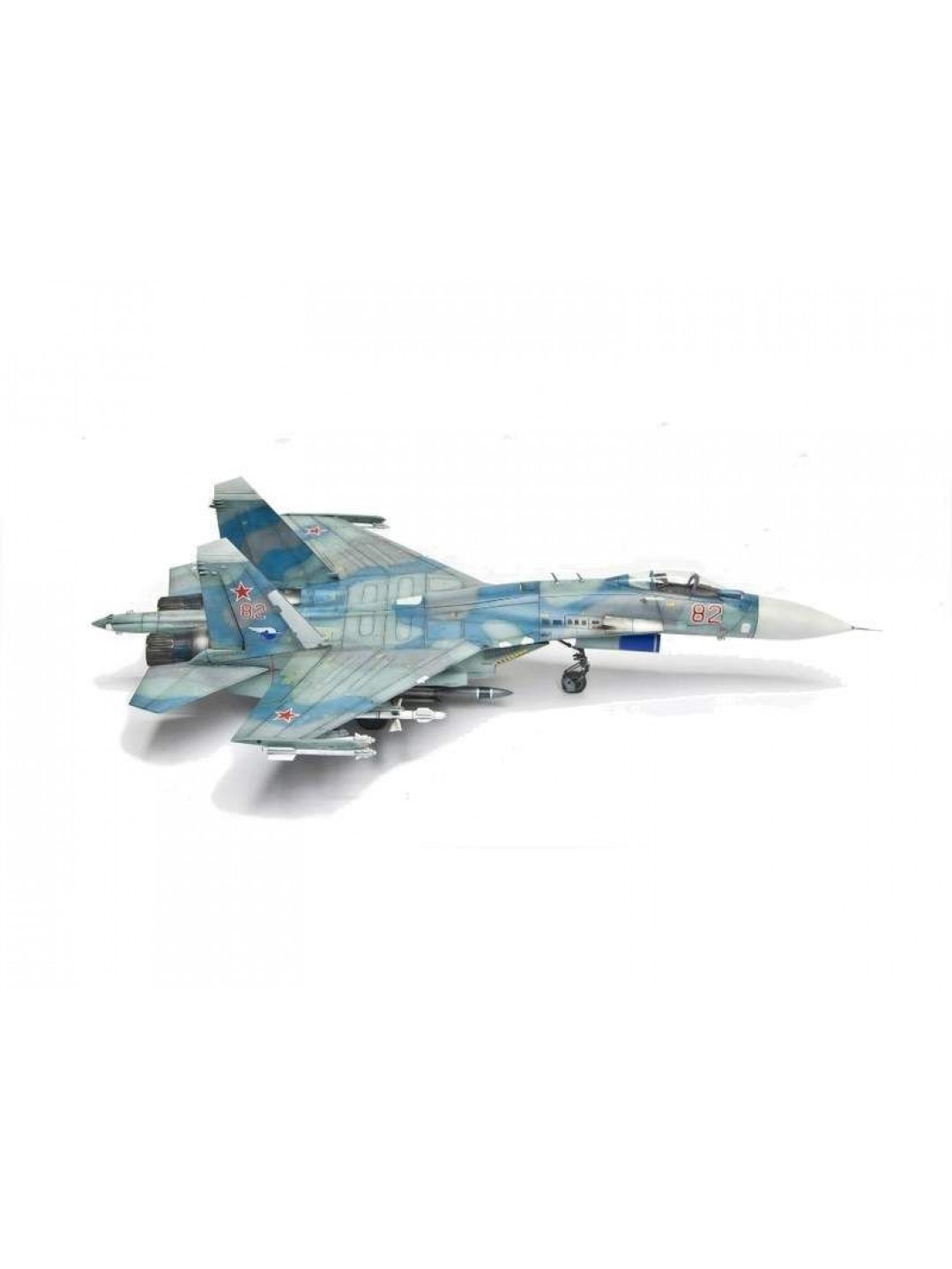Сборная модель ZVEZDA Российский истребитель Су-30СМ, 1/72