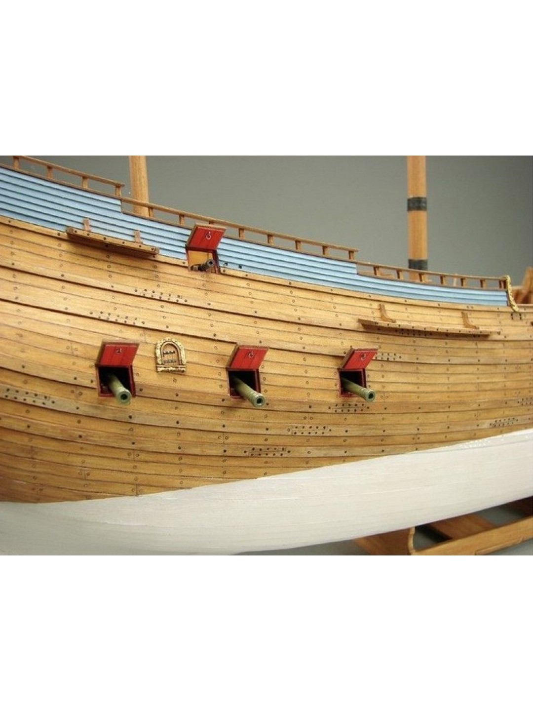 Сборная картонная модель Shipyard флейт Schwarzer Rabe (№39), 1/96