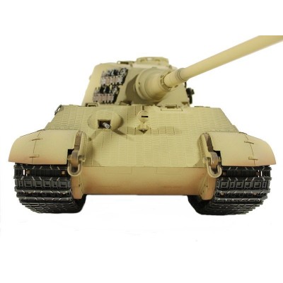 Р/У танк Torro King Tiger (башня Henschel) 1/16 2.4G, ИК-пушка, деревянная коробка