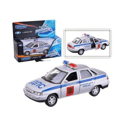 Машина Autotime "LADA 110" полиция 1:36