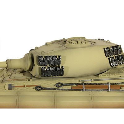 Р/У танк Torro King Tiger (башня Henschel) 1/16 2.4G, ИК-пушка, деревянная коробка