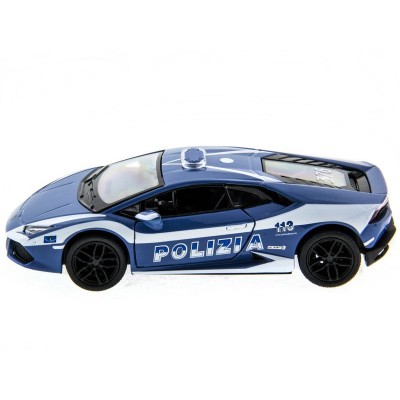 Машина Kinsmart Lamborghini Huracan (Police) инерция (1/12шт.) 1:36 б/к
