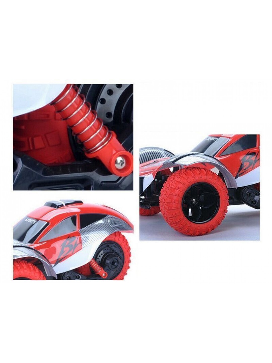 Радиоуправляемая машинка-перевертыш ZhengGuang Leopard DRIFT  2.4G 1/14 RTR (красная) + Ni-Cd и З/У