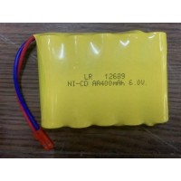 Аккумулятор Ni-Cd 400mAh, 6V, JST для Huina 1510, 1520, 1530, 1540, 1586
