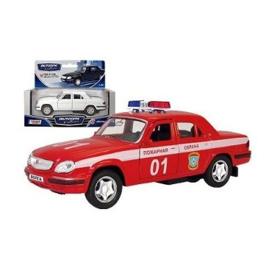 Машина Autotime "ГАЗ-31105 "ВОЛГА" пожарная охрана 1:43