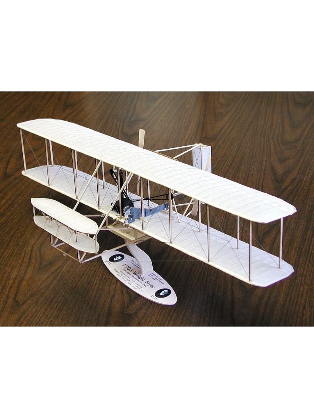 Сборная дер.модель.Самолет 1903 Wright Flyer. Guillows  1:20