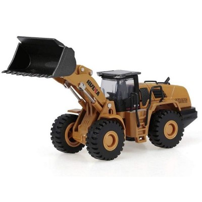 Металлический фронтальный погрузчик HUI NA TOYS 1/50