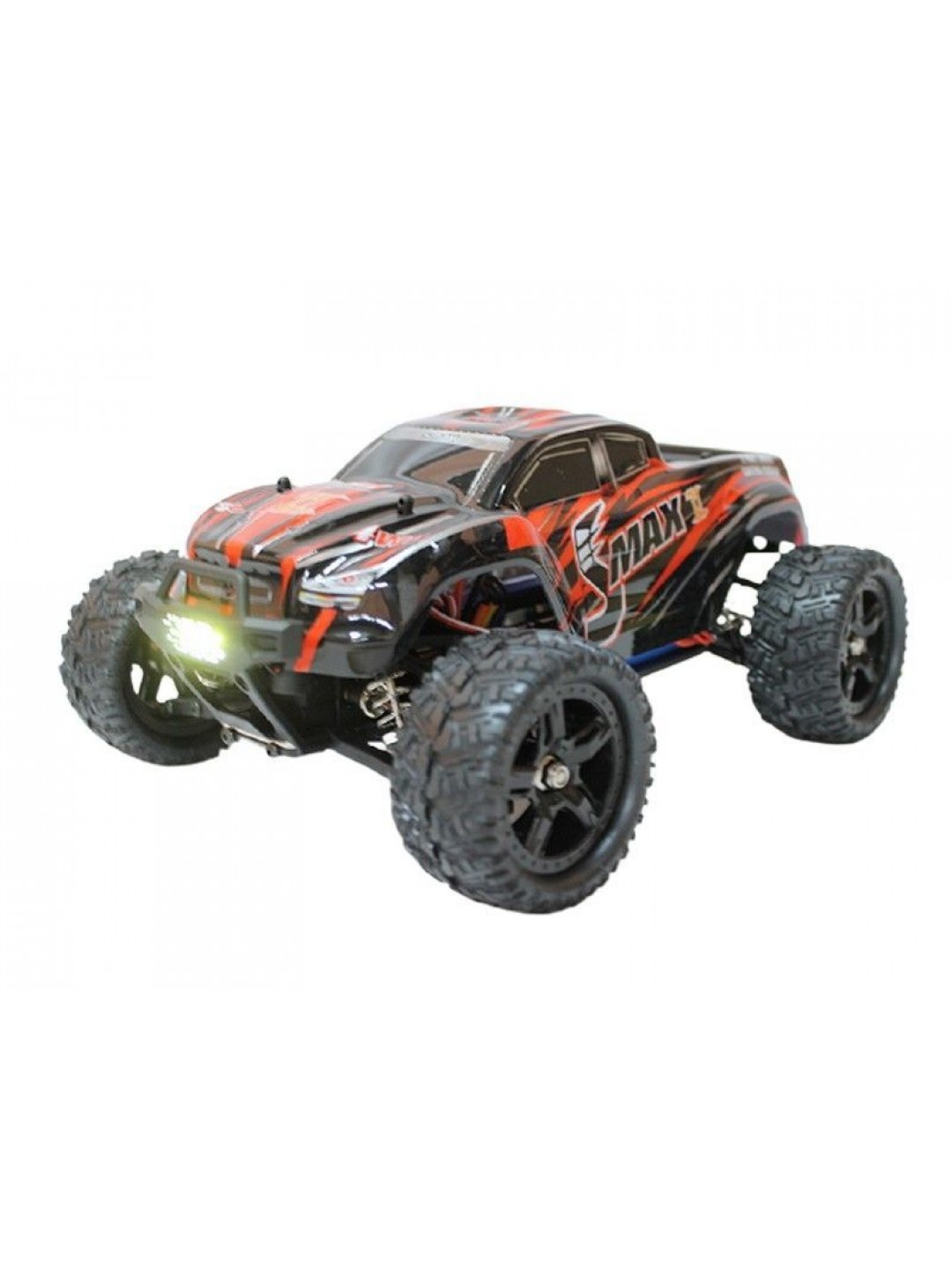 Радиоуправляемый монстр Remo Hobby SMAX Brushless V2.0 (красный) 4WD 2.4G 1/16 RTR