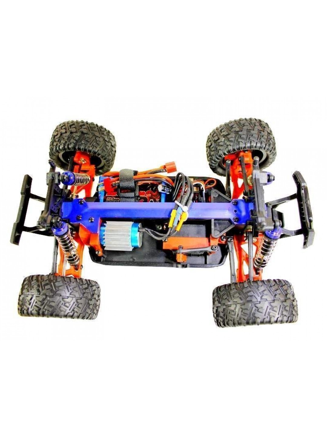 Радиоуправляемый монстр Remo Hobby SMAX Brushless UPGRADE (синий) 4WD 2.4G 1/16 RTR