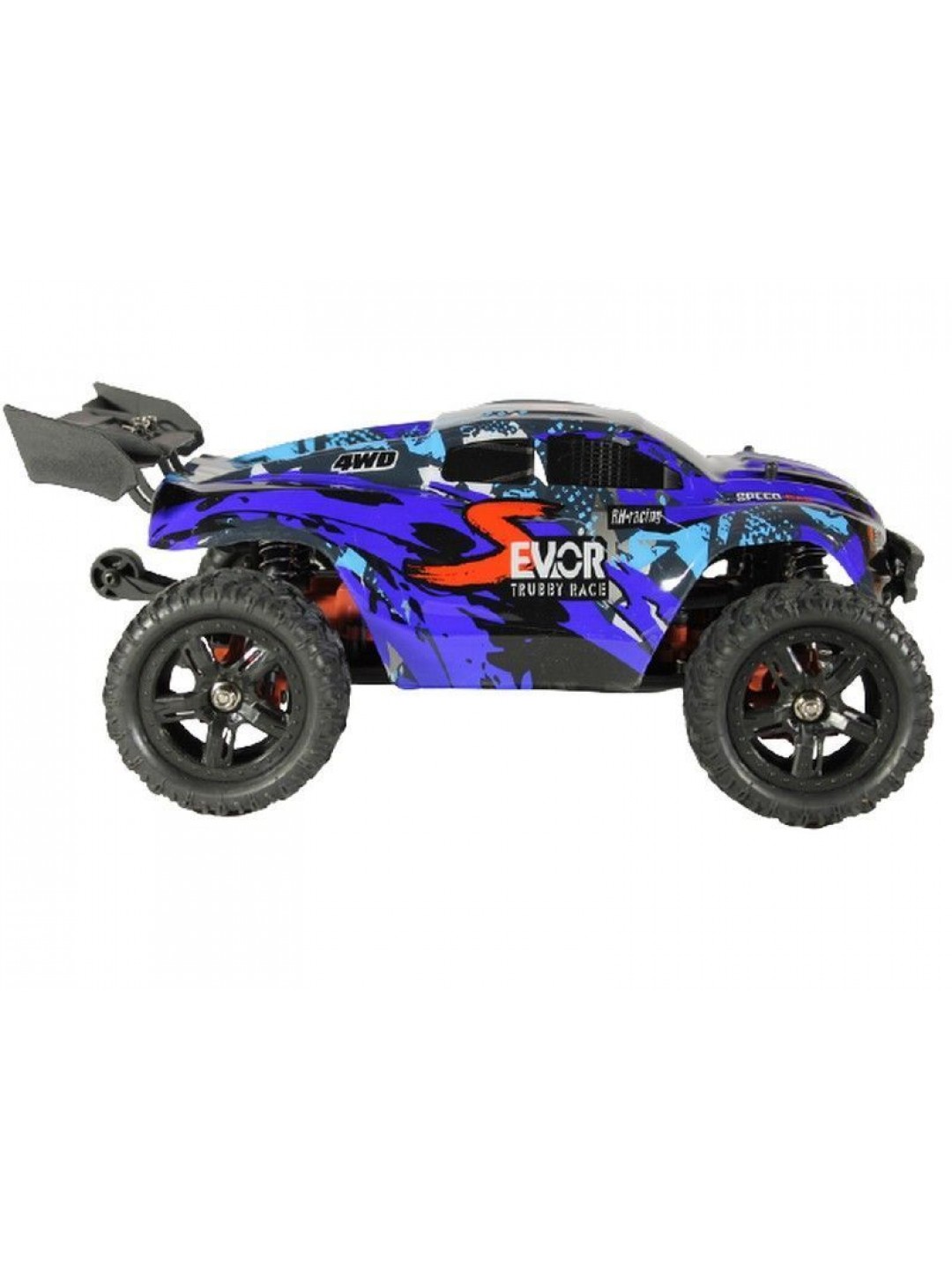Радиоуправляемая трагги Remo Hobby S EVO-R UPGRADE V2.0 (синяя) 4WD 2.4G 1/16 RTR