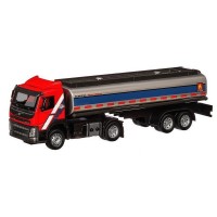 Машина "АВТОПАНОРАМА" Volvo бензовоз, красный, 1/50, свет, звук, в/к 28*14*10 см Машина "АВТОПАНОРАМА" Volvo бензовоз, красный, 1/50, свет, звук, в/к 28*14*10 см