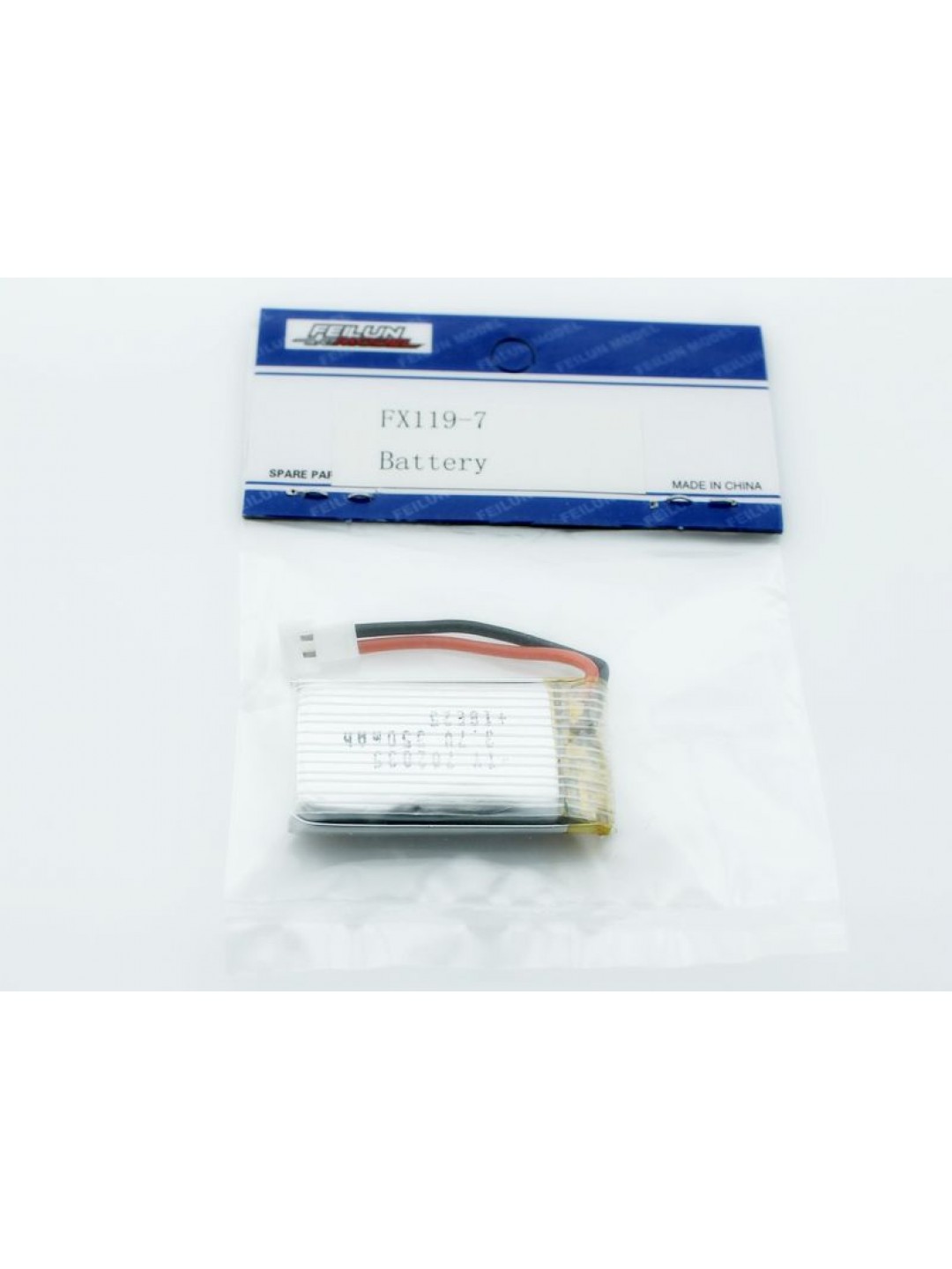 Аккумулятор Li-Po 350mAh, 3,7V для квадрокоптера Feilun FX119