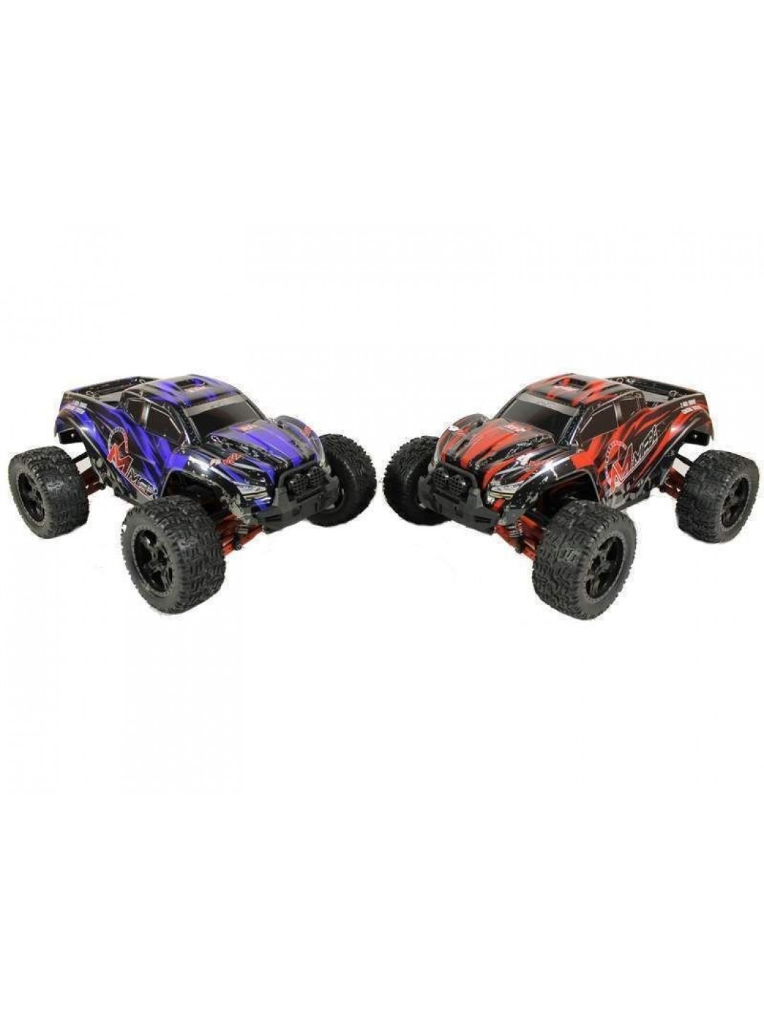 Радиоуправляемый монстр Remo Hobby MMAX Brushless UPGRADE (синий) 4WD 2.4G 1/10 RTR