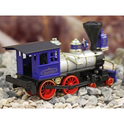 Машина Kinsmart Classic Locomotive инерция (1/6шт.) 17,5см б/к