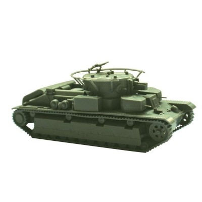 Сборная модель ZVEZDA Советский легкий танк Т-28, 1/100