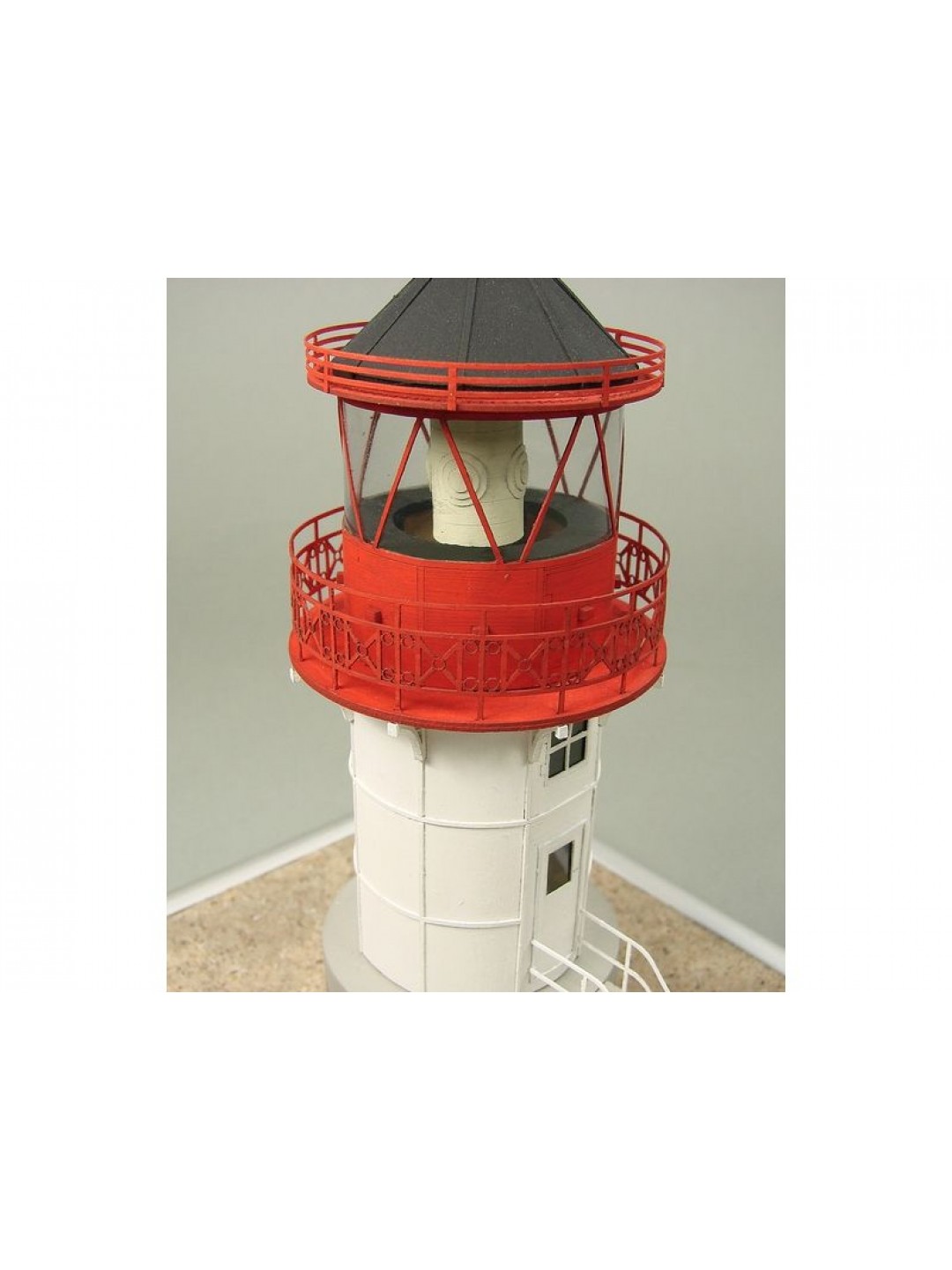 Сборная картонная модель Shipyard маяк Gellen Lighthouse (№48), 1/87
