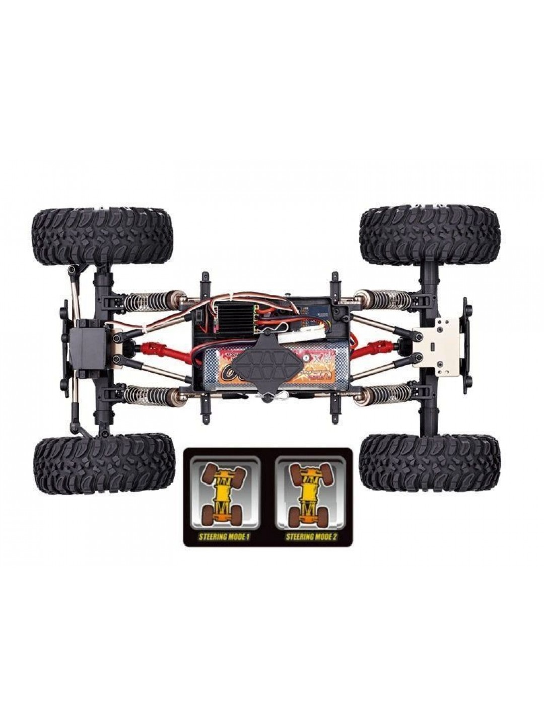 Радиоуправляемый краулер Remo Hobby Mountain Lion Xtreme 4WD 2.4G 1/10 RTR