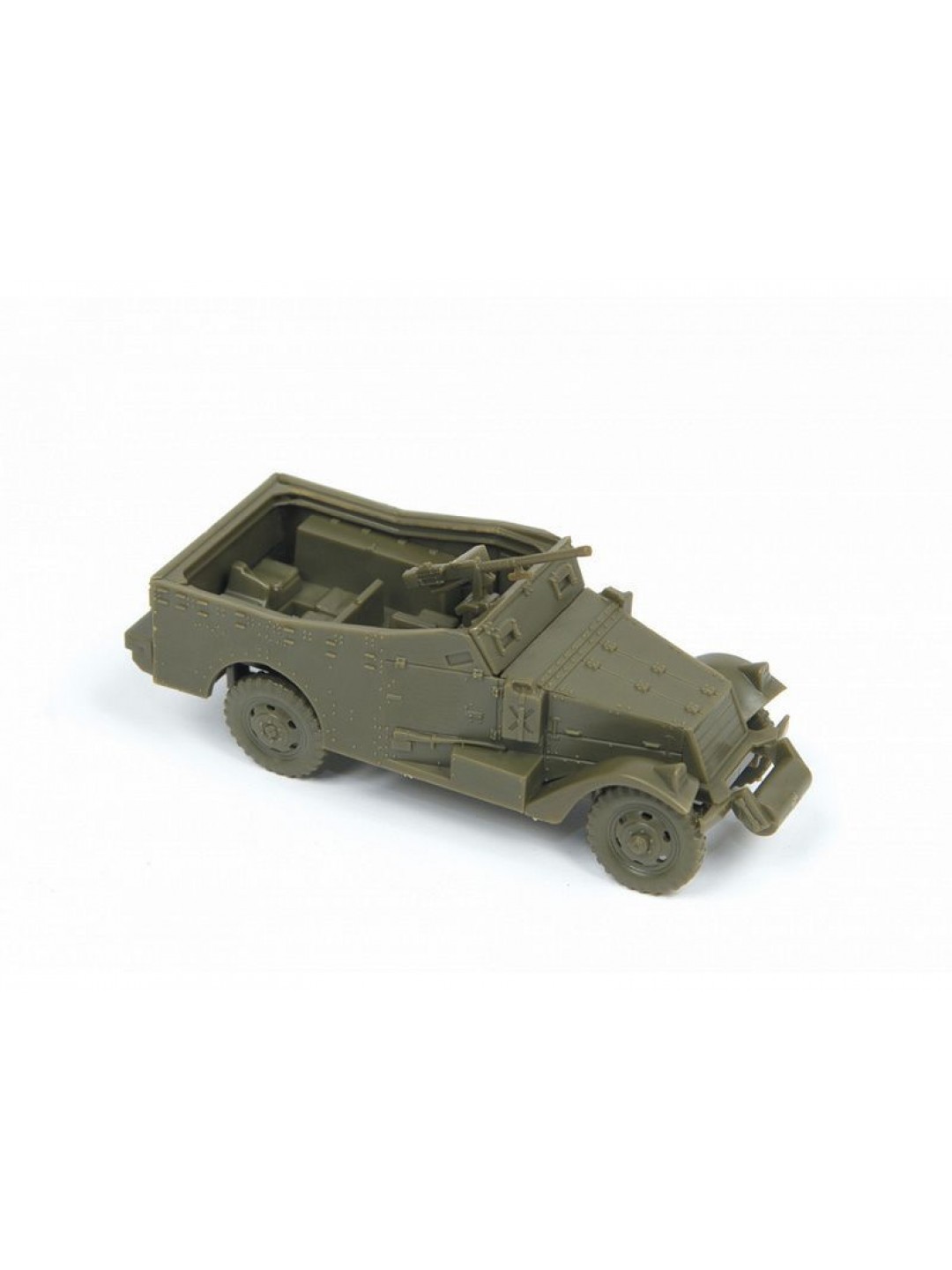 Сборная модель ZVEZDA Бронетранспортер М-3 "Скаут" с пулемётом, 1/100
