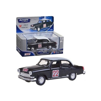 Машина Autotime "ГАЗ-21 "ВОЛГА" ралли 1964 год 1:43