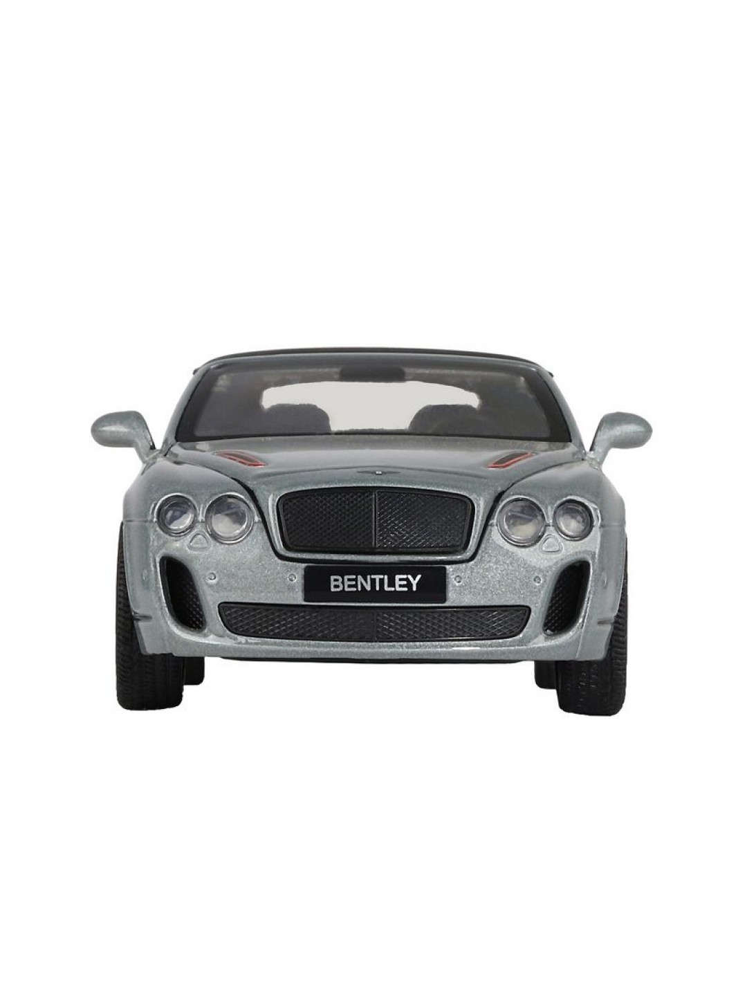 Машина "АВТОПАНОРАМА" Bentley Continental Supersports ISR, серебряный, 1/32, в/к 17,5*13,5*9 см