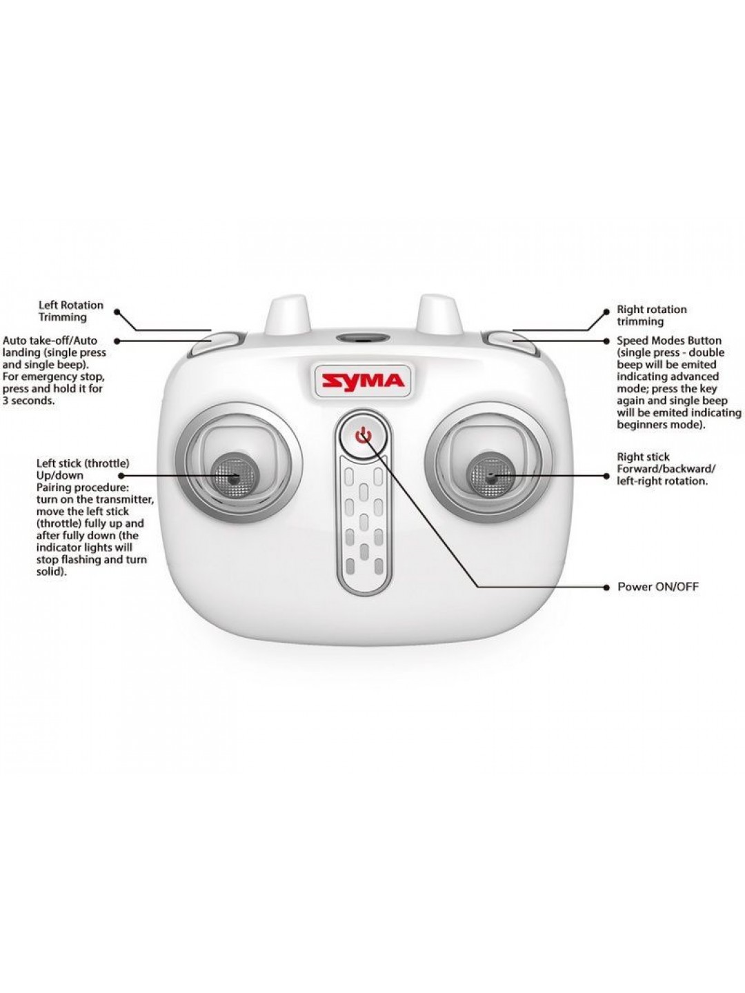 Р/У вертолет Syma S107H, барометр 2.4G RTF
