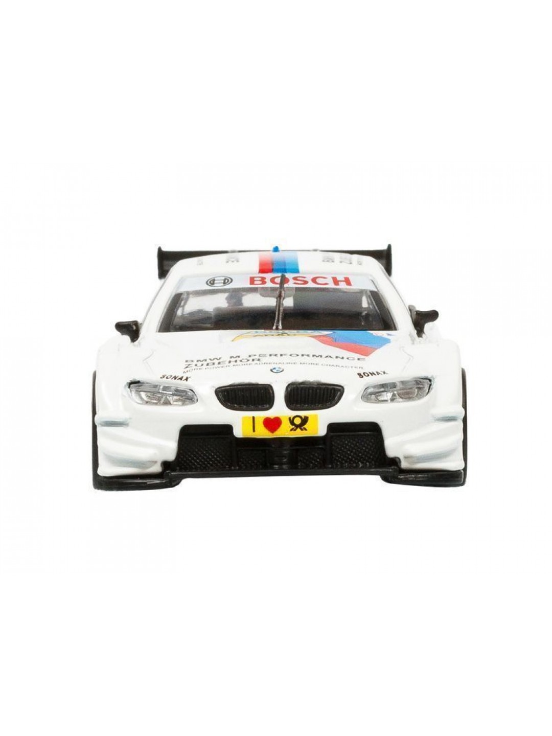 Машина "АВТОПАНОРАМА" BMW M3 DTM, 1/42, белый, инерция, откр. двери, в/к 17,5*12,5*6,5 см