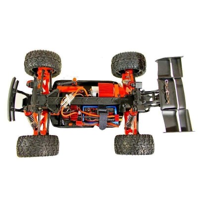 Радиоуправляемая трагги Remo Hobby S EVO-R UPGRADE (синяя) 4WD 2.4G 1/16 RTR