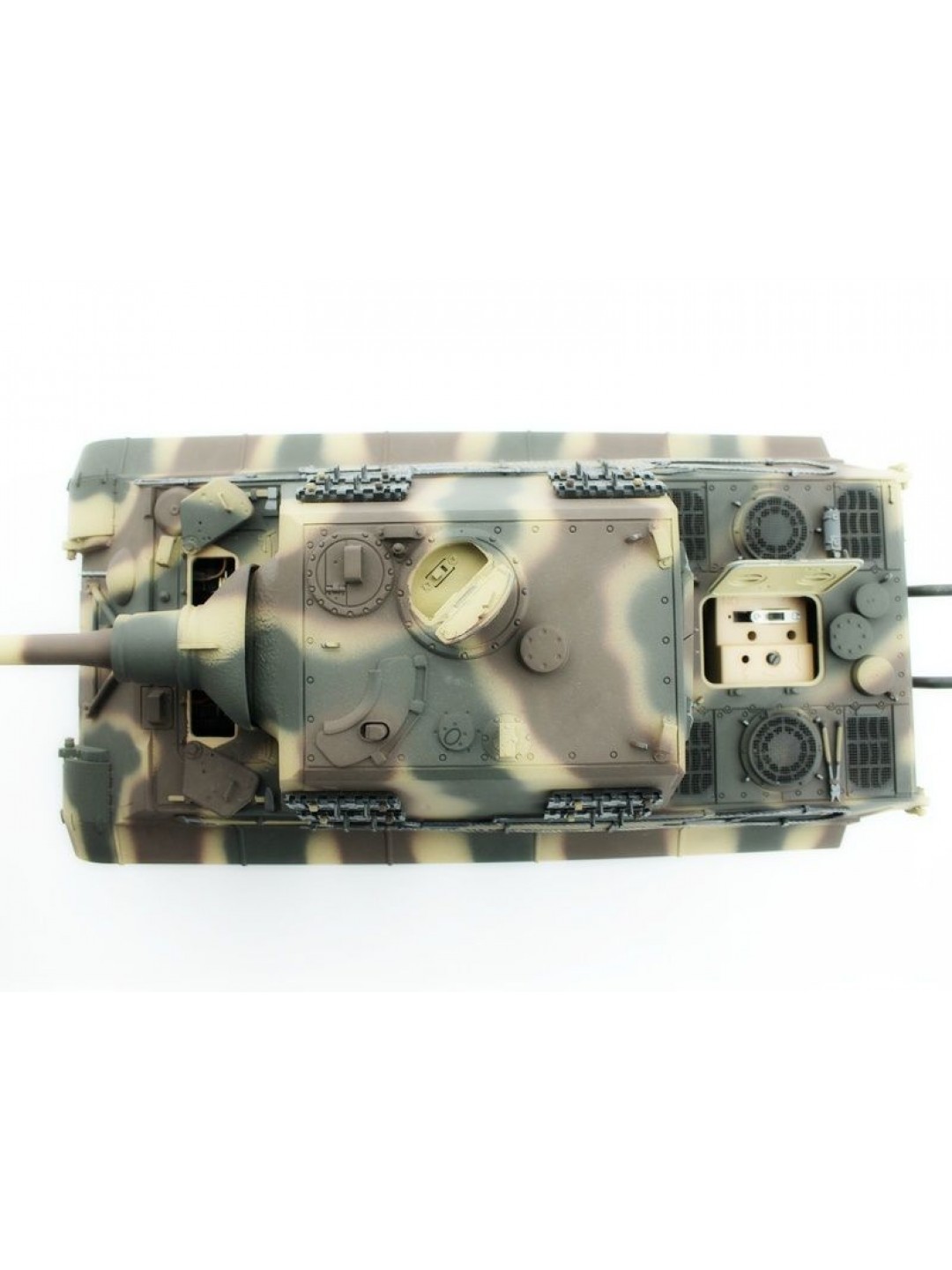 Р/У танк Torro Jagdtiger (Metal Edition) 1/16 2.4G, ВВ-пушка, деревянная коробка