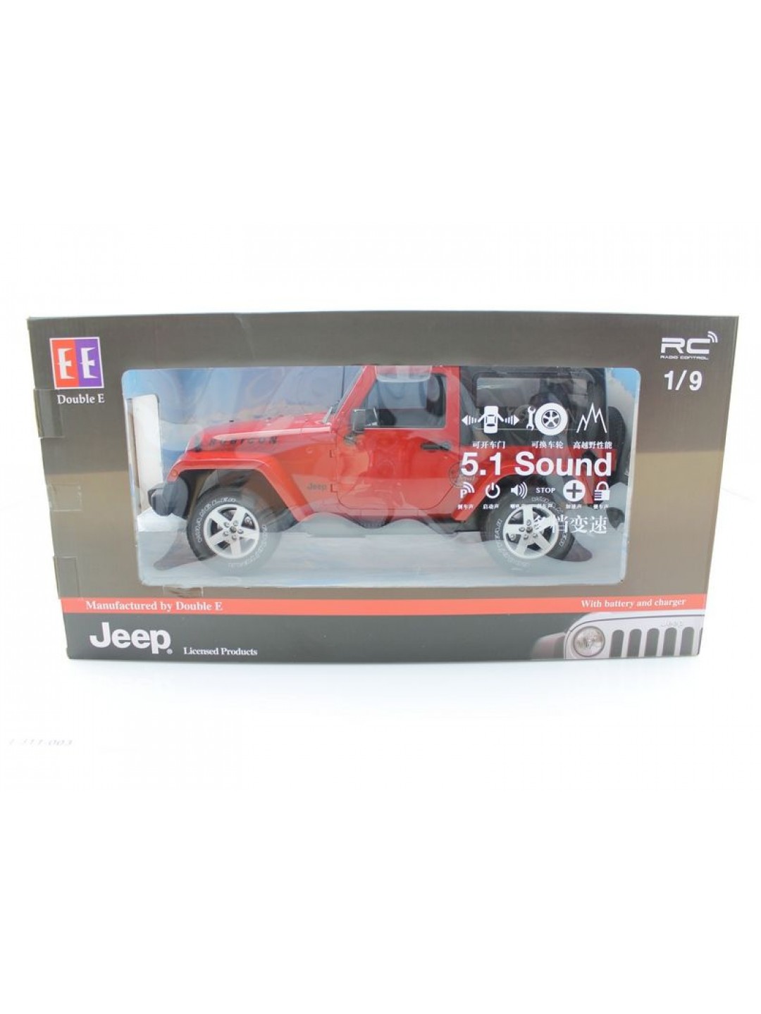 Р/У машина Double Eagle JEEP Wrangler Rubicon 1:9