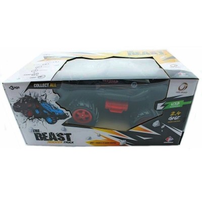 Р/У внедорожник Monstre Truck Nissan Skyline в ассортименте 1/14 + свет + звук