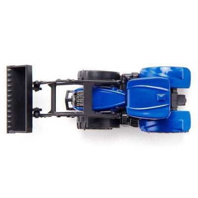 Трактор Siku 1396 New-Holland TTV 7150, с фронтальным погрузчиком, синий