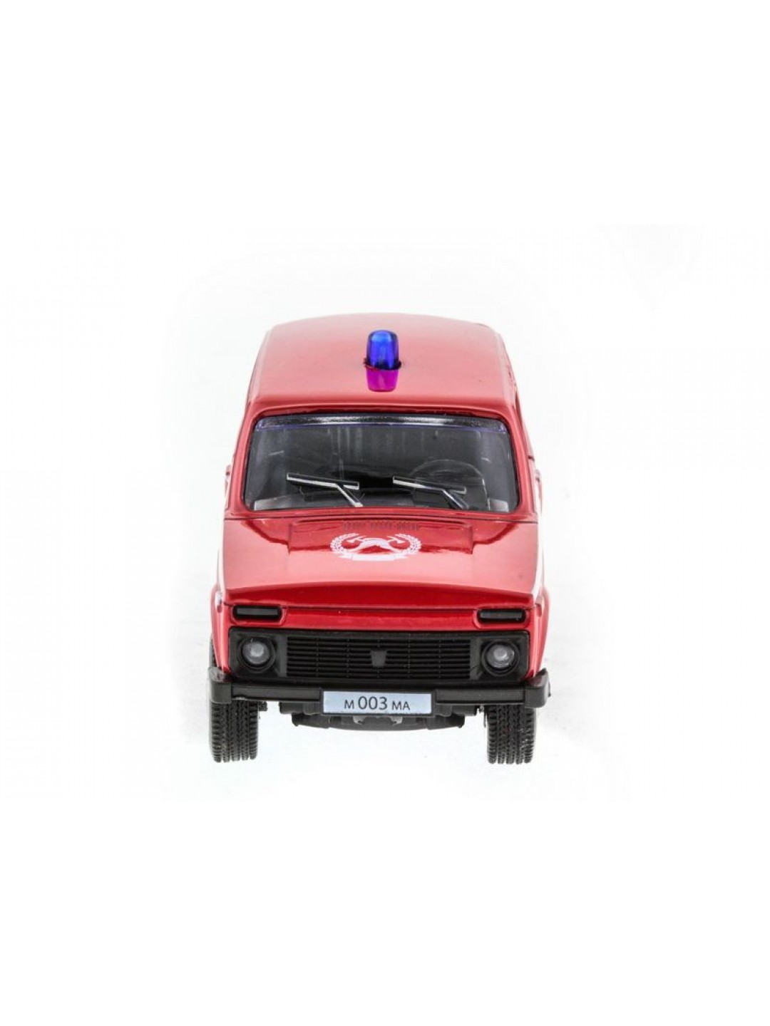 Машина "АВТОПАНОРАМА" инерц. ВАЗ 2121 1/50, в/к 12*7*5,5 см, красная