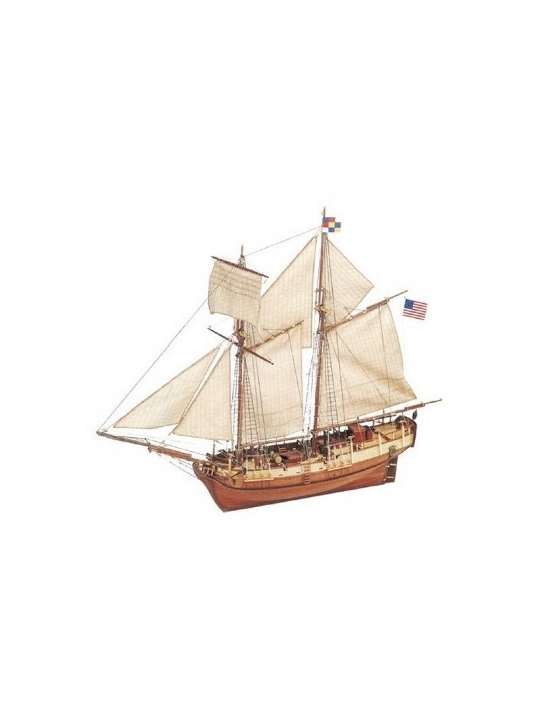 Сборная деревянная модель корабля Artesania Latina INDEPENDENCE, 1/35