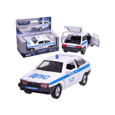 Машина Autotime "LADA 2108" милиция 1:36