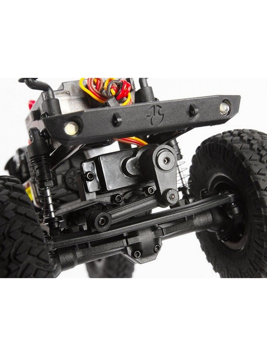 Модель для трофи 1:24 Axial SCX24 Deadbolt 4WD, электро, RTR (красный)