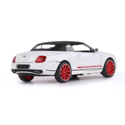 Машина "АВТОПАНОРАМА" Bentley Continental Supersports ISR, белый, 1/24, в/к 24,5*12,5*10,5 см