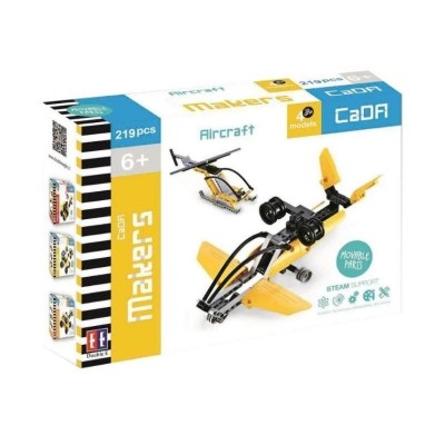 Конструктор CaDA Technic вертолет 4 в 1 (219 деталей)